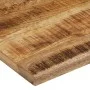 Solid mango wood natural edge table top 100x80x2.5 cm by , Table tops - Ref: Foro24-370364, Price: 103,75 €, Discount: %