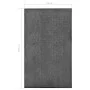 Anthrazitgraue waschbare Fußmatte 90x150 cm von vidaXL, Fußmatten - Ref: Foro24-323419, Preis: 64,13 €, Rabatt: %
