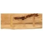 Solid mango wood natural edge table top 70x40x3.8 cm by , Table tops - Ref: Foro24-370393, Price: 56,47 €, Discount: %