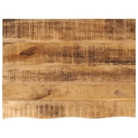 Solid mango wood natural edge table top 70x60x3.8 cm by , Table tops - Ref: Foro24-370403, Price: 64,69 €, Discount: %