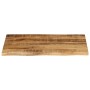 Massivholz-Tischplatte mit natürlicher Kante aus Mangoholz 70x60x3,8 cm. von , Tischplatten - Ref: Foro24-370403, Preis: 64,6...