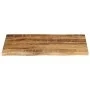 Solid mango wood natural edge table top 70x60x3.8 cm by , Table tops - Ref: Foro24-370403, Price: 64,69 €, Discount: %