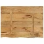 Solid mango wood natural edge table top 70x60x3.8 cm by , Table tops - Ref: Foro24-370403, Price: 64,69 €, Discount: %