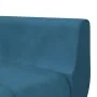 L-förmiges Schlafsofa blauer Samt 275x140x70 cm von , Sofas - Ref: Foro24-3157205, Preis: 452,59 €, Rabatt: %