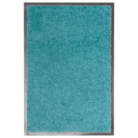 Waschbare cyanblaue Fußmatte 40x60 cm von vidaXL, Fußmatten - Ref: Foro24-323457, Preis: 23,96 €, Rabatt: %