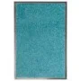 Waschbare cyanblaue Fußmatte 40x60 cm von vidaXL, Fußmatten - Ref: Foro24-323457, Preis: 23,96 €, Rabatt: %