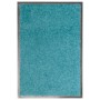 Washable cyan blue doormat 40x60 cm by vidaXL, Doormats - Ref: Foro24-323457, Price: 24,50 €, Discount: %