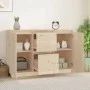 Solid pine wood sideboard 111x34x75 cm by , Sideboards - Ref: Foro24-814309, Price: 133,93 €, Discount: %