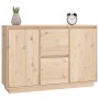 Sideboard aus massivem Kiefernholz 111x34x75 cm von , Sideboards - Ref: Foro24-814309, Preis: 127,91 €, Rabatt: %