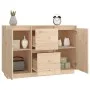 Solid pine wood sideboard 111x34x75 cm by , Sideboards - Ref: Foro24-814309, Price: 133,93 €, Discount: %