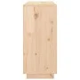 Solid pine wood sideboard 111x34x75 cm by , Sideboards - Ref: Foro24-814309, Price: 133,93 €, Discount: %