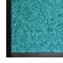 Waschbare cyanblaue Fußmatte 40x60 cm von vidaXL, Fußmatten - Ref: Foro24-323457, Preis: 23,96 €, Rabatt: %