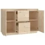 Solid pine wood sideboard 111x34x75 cm by , Sideboards - Ref: Foro24-814309, Price: 133,93 €, Discount: %