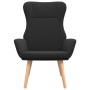 Sillón de relax de tela negro by , Armchairs - Ref: Foro24-341400, Price: 109,87 €, Discount: %