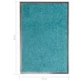 Waschbare cyanblaue Fußmatte 40x60 cm von vidaXL, Fußmatten - Ref: Foro24-323457, Preis: 23,96 €, Rabatt: %