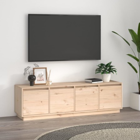 Mueble de TV de madera maciza de pino 156x37x45 cm de , Muebles TV - Ref: Foro24-814394, Precio: 151,78 €, Descuento: %