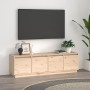 Mueble de TV de madera maciza de pino 156x37x45 cm de , Muebles TV - Ref: Foro24-814394, Precio: 151,78 €, Descuento: %