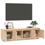 Mueble de TV de madera maciza de pino 156x37x45 cm de , Muebles TV - Ref: Foro24-814394, Precio: 151,78 €, Descuento: %