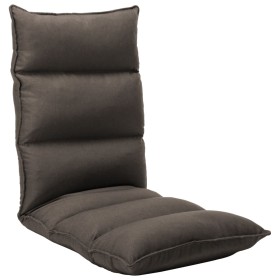 Klappbare Bodenliege aus taupegrauem Stoff von , Bodenstühle - Ref: Foro24-325244, Preis: 116,83 €, Rabatt: %