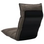 Klappbare Bodenliege aus taupegrauem Stoff von , Bodenstühle - Ref: Foro24-325244, Preis: 116,83 €, Rabatt: %