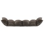 Klappbare Bodenliege aus taupegrauem Stoff von , Bodenstühle - Ref: Foro24-325244, Preis: 116,83 €, Rabatt: %