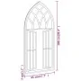 Espejo de hierro color arena para uso interior 100x45 cm by , Mirrors - Ref: Foro24-3093531, Price: 110,22 €, Discount: %