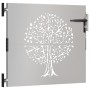 Puerta de jardín acero corten diseño árbol 85x75 cm de , Puertas de jardín - Ref: Foro24-153208, Precio: 119,20 €, Descuento: %