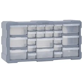 Organizer mit mehreren Schubladen und 22 Schubladen 49 x 16 x 25,5 cm von vidaXL, Werkzeugkästen - Ref: Foro24-147584, Preis:...