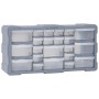 Multi-drawer organizer with 22 drawers 49x16x25.5 cm by vidaXL, Toolboxes - Ref: Foro24-147584, Price: 32,98 €, Discount: %