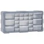 Multi-drawer organizer with 22 drawers 49x16x25.5 cm by vidaXL, Toolboxes - Ref: Foro24-147584, Price: 36,89 €, Discount: %