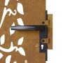 Puerta de jardín acero corten diseño árbol 85x75 cm de , Puertas de jardín - Ref: Foro24-153208, Precio: 119,20 €, Descuento: %