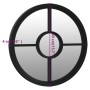 Round black iron garden mirror for outdoor use, 40x4 cm by , Mirrors - Ref: Foro24-318358, Price: 67,45 €, Discount: %