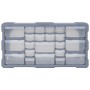 Multi-drawer organizer with 22 drawers 49x16x25.5 cm by vidaXL, Toolboxes - Ref: Foro24-147584, Price: 32,98 €, Discount: %
