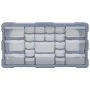 Multi-drawer organizer with 22 drawers 49x16x25.5 cm by vidaXL, Toolboxes - Ref: Foro24-147584, Price: 36,89 €, Discount: %