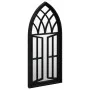 Black iron garden mirror for outdoor use 70x30 cm by , Mirrors - Ref: Foro24-318364, Price: 84,00 €, Discount: %