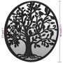 Round garden mirror, black iron, for outdoor use, 40x2.5 cm by , Mirrors - Ref: Foro24-318370, Price: 65,95 €, Discount: %