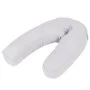 Almohada de embarazo con forma de J 54x(36-43) cm gris de , Almohadas de lactancia - Ref: Foro24-132974, Precio: 21,18 €, Des...