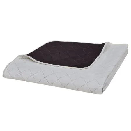 Doppelseitig gepolsterte Tagesdecke beigebraun 220x240 cm von , Tagesdecken und Bettdecken - Ref: Foro24-130881, Preis: 26,51...