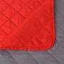 Quilted reversible bedspread 220x240 cm red and grey by , Bedspreads and duvets - Ref: Foro24-131556, Price: 33,11 €, Discoun...