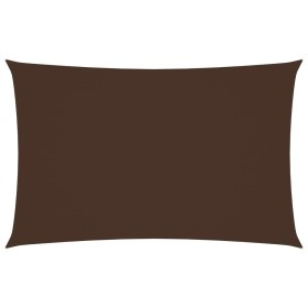 Toldo de vela rectangular tela Oxford marrón 2x5 m de , Sombrillas - Ref: Foro24-135809, Precio: 40,06 €, Descuento: %