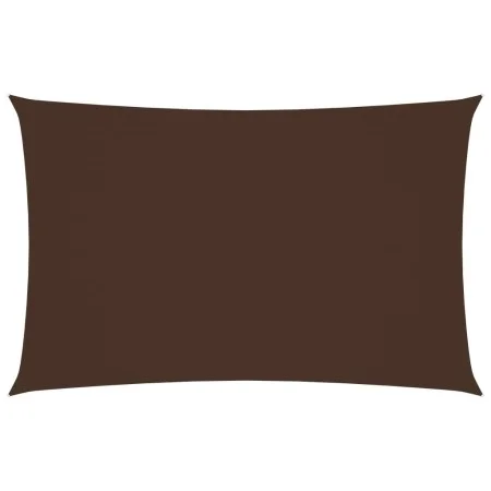 Rectangular brown Oxford fabric sail awning 2x5 m by , Umbrellas - Ref: Foro24-135809, Price: 39,28 €, Discount: %