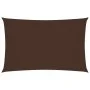 Rectangular brown Oxford fabric sail awning 2x5 m by , Umbrellas - Ref: Foro24-135809, Price: 39,28 €, Discount: %