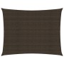 Brown HDPE sail shade 160 g/m² 6x7 m by , Umbrellas - Ref: Foro24-311799, Price: 73,17 €, Discount: %