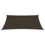 Brown HDPE sail shade 160 g/m² 6x7 m by , Umbrellas - Ref: Foro24-311799, Price: 73,17 €, Discount: %
