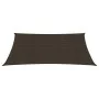 Brown HDPE sail shade 160 g/m² 6x7 m by , Umbrellas - Ref: Foro24-311799, Price: 76,25 €, Discount: %