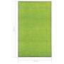 Grüne waschbare Fußmatte 90x150 cm von vidaXL, Fußmatten - Ref: Foro24-323431, Preis: 65,06 €, Rabatt: %
