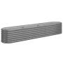 Pflanzbeet Stahl Pulverbeschichtung grau 224x40x36 cm von , Töpfe und Pflanzgefäße - Ref: Foro24-318874, Preis: 56,80 €, Raba...