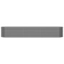 Steel powder-coated gray planter bed 224x40x36 cm by , Pots and planters - Ref: Foro24-318874, Price: 54,12 €, Discount: %