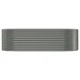 Pflanzbeet Stahl Pulverbeschichtung grau 249x100x68 cm von , Töpfe und Pflanzgefäße - Ref: Foro24-319064, Preis: 124,17 €, Ra...