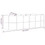 Pflanzbeet Stahl Pulverbeschichtung grau 249x100x68 cm von , Töpfe und Pflanzgefäße - Ref: Foro24-319064, Preis: 124,17 €, Ra...
